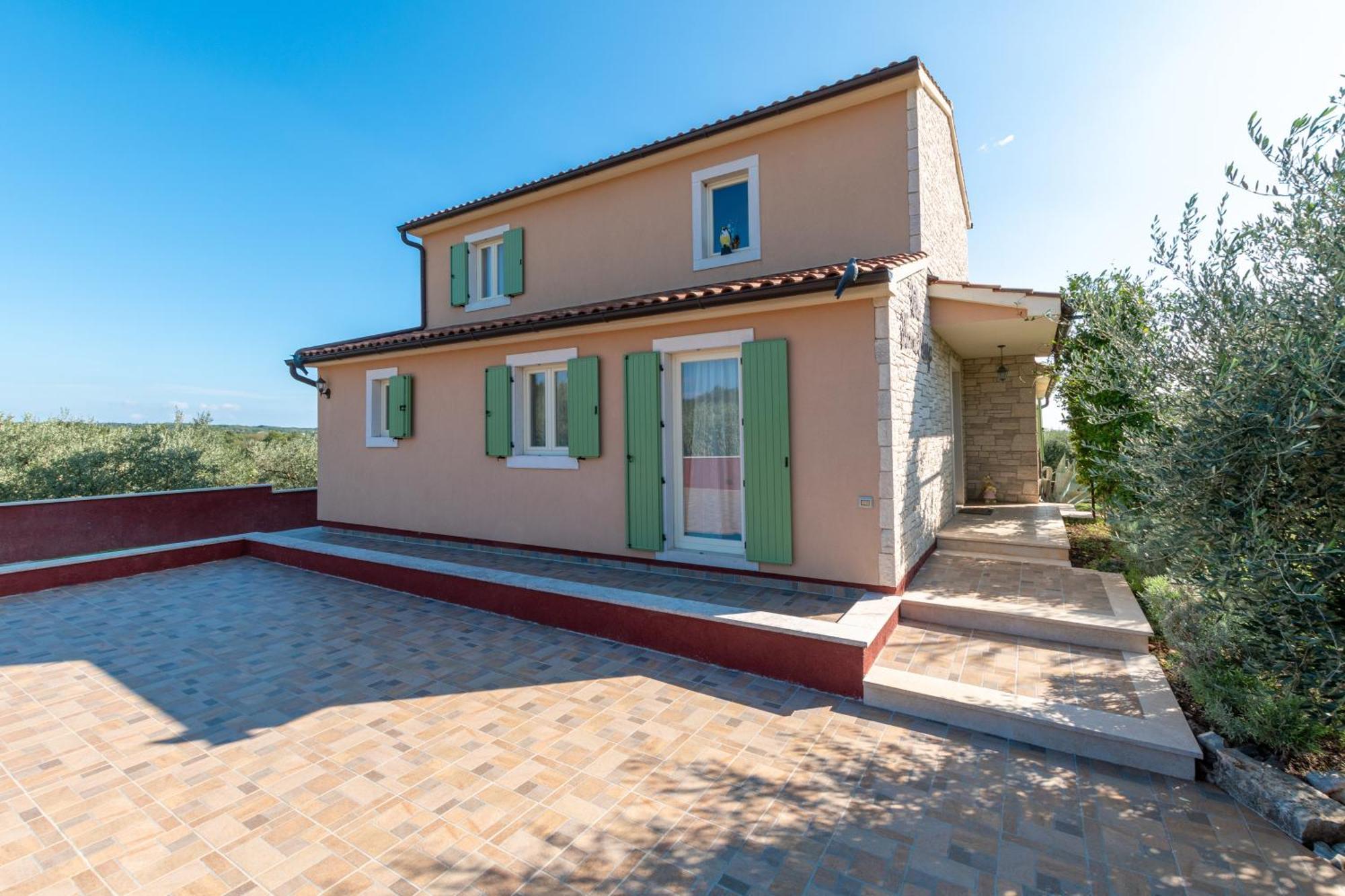 Villa Nona Marija Sveti Lovreč Pazenatički Exteriér fotografie